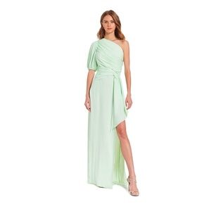Amanda Uprichard Bexley Gown in Hypermint